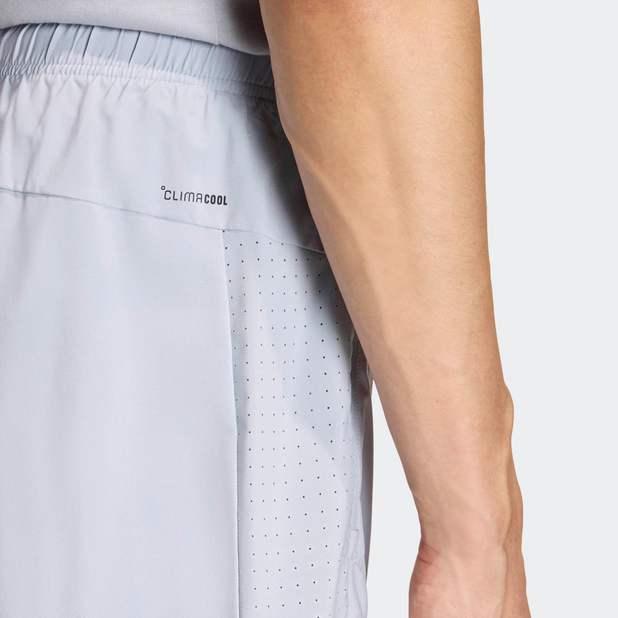 Herren-Fitness-Shorts, Grau 4/5