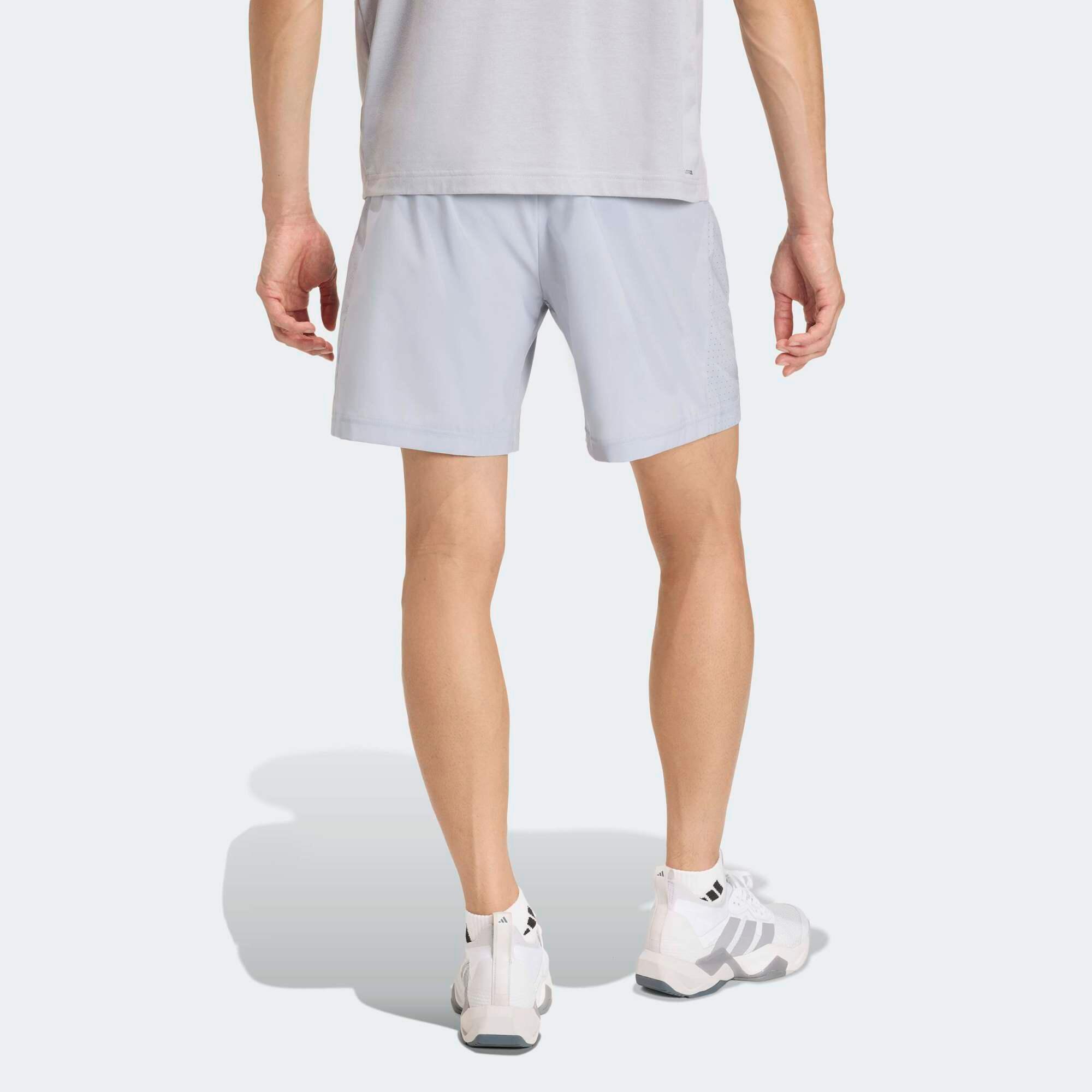 Herren-Fitness-Shorts, Grau 3/5