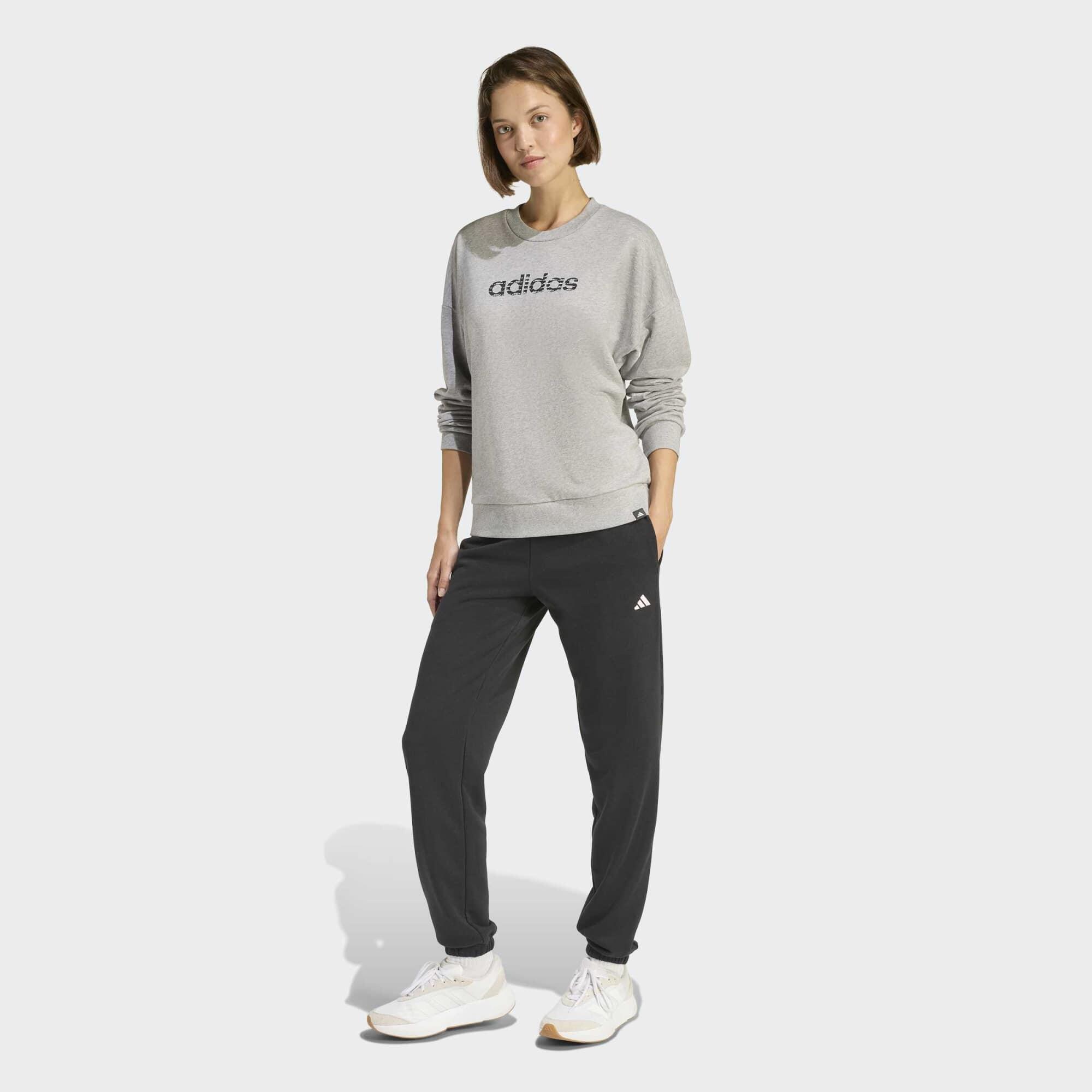 Women's Fitness Jogging Bottoms - Black 3/5