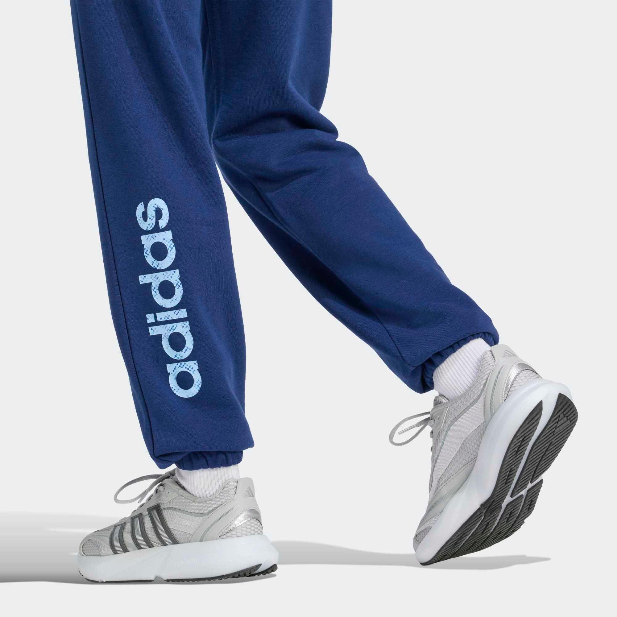 Pantalon de jogging fitness femme, bleu marine 5/5