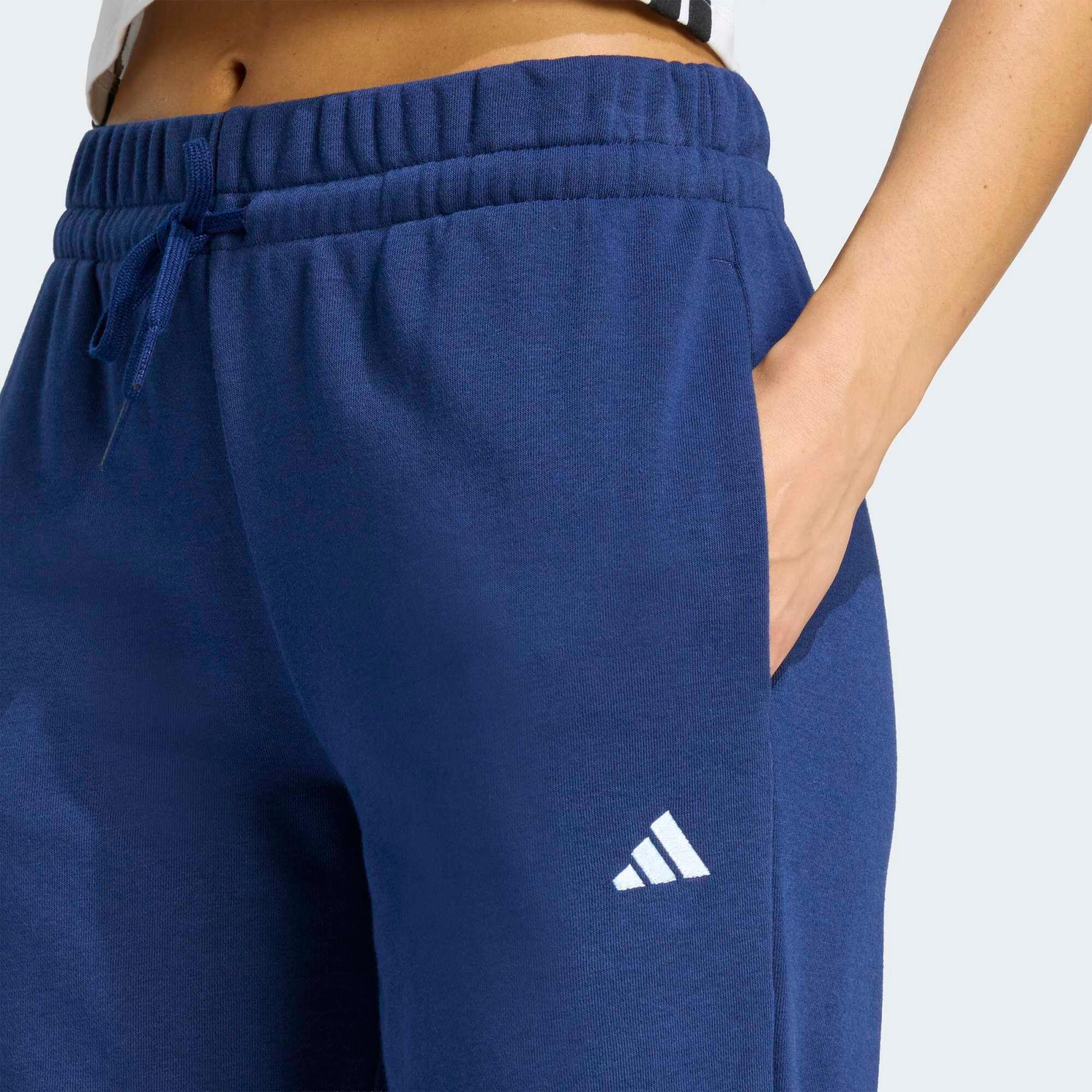 Pantalon de jogging fitness femme, bleu marine 4/5