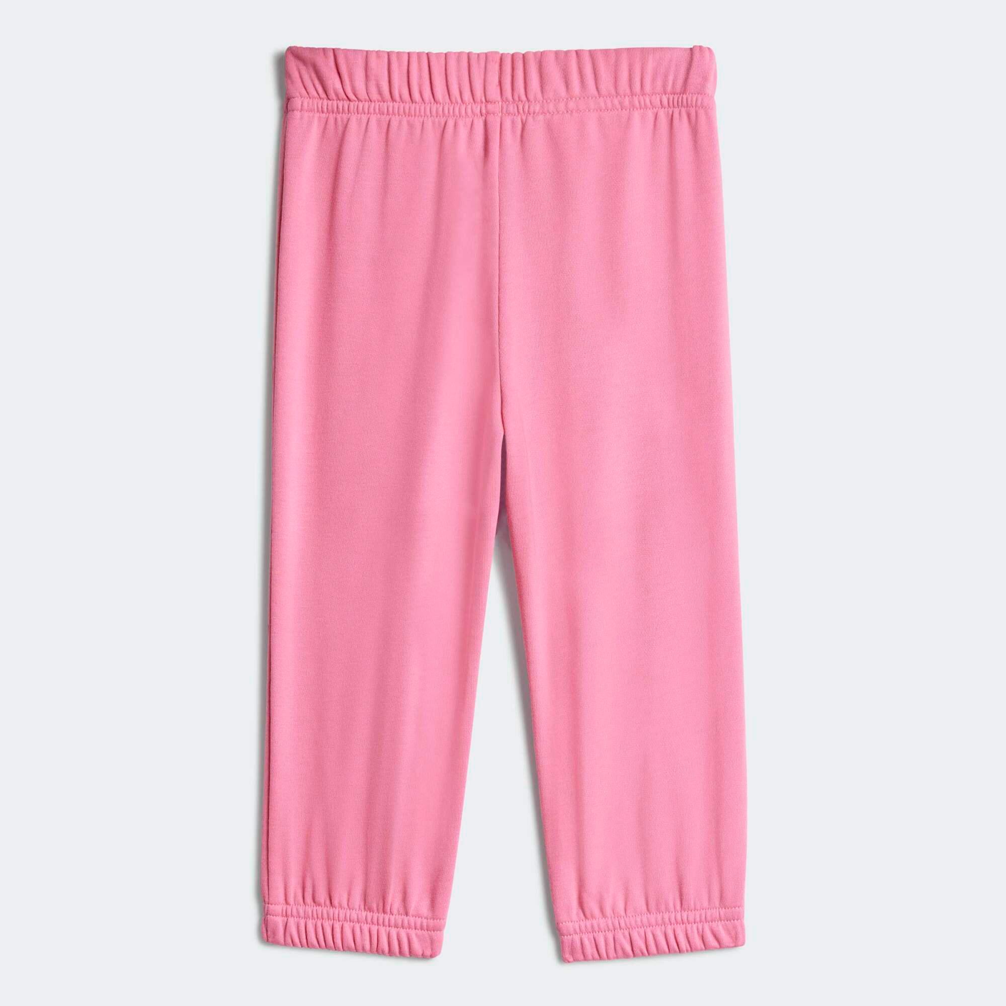 Fato de Treino em Algodão Bebé Rosa 5/7