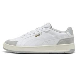 Basket Homme, Puma Court Classico, blanc beige