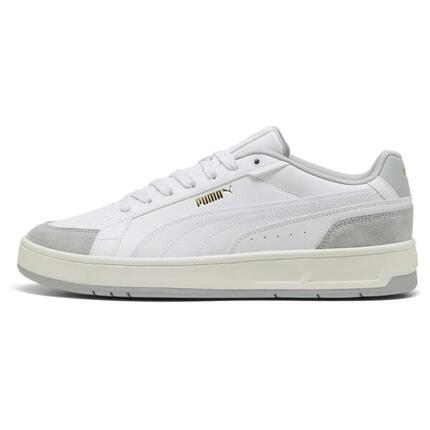 Basket Homme, Puma Court Classico, blanc beige