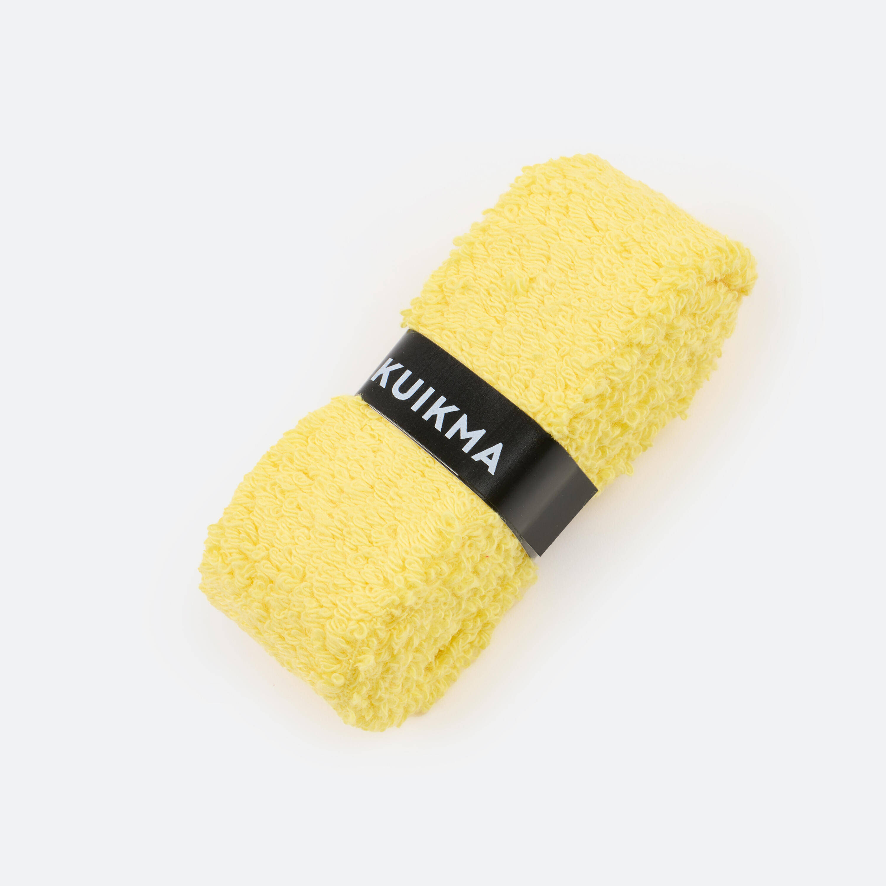 BADMINTON TOWEL GRIP x 2 YELLOW -  3