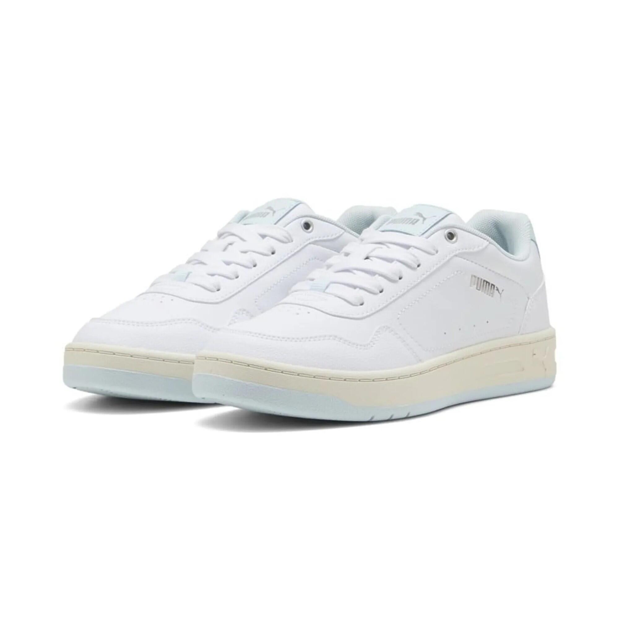Baskets femme, Court Classy, blanc bleu 5/5