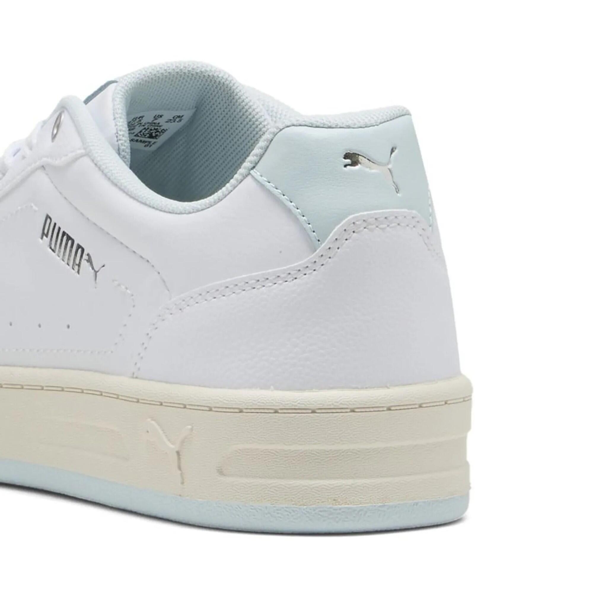 Baskets femme, Court Classy, blanc bleu 3/5