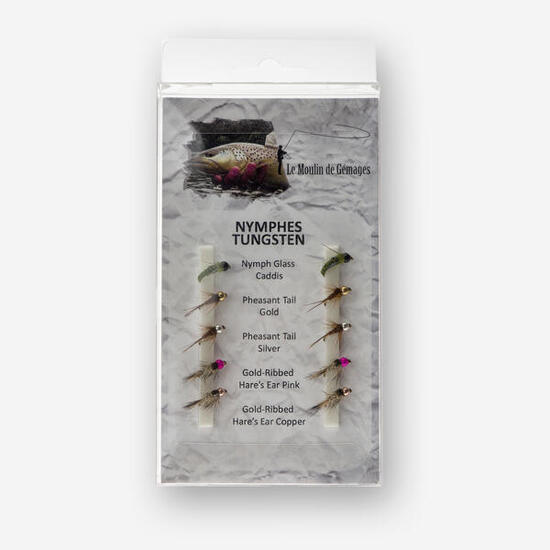 Kit ninfe con sfere in tungsteno x10