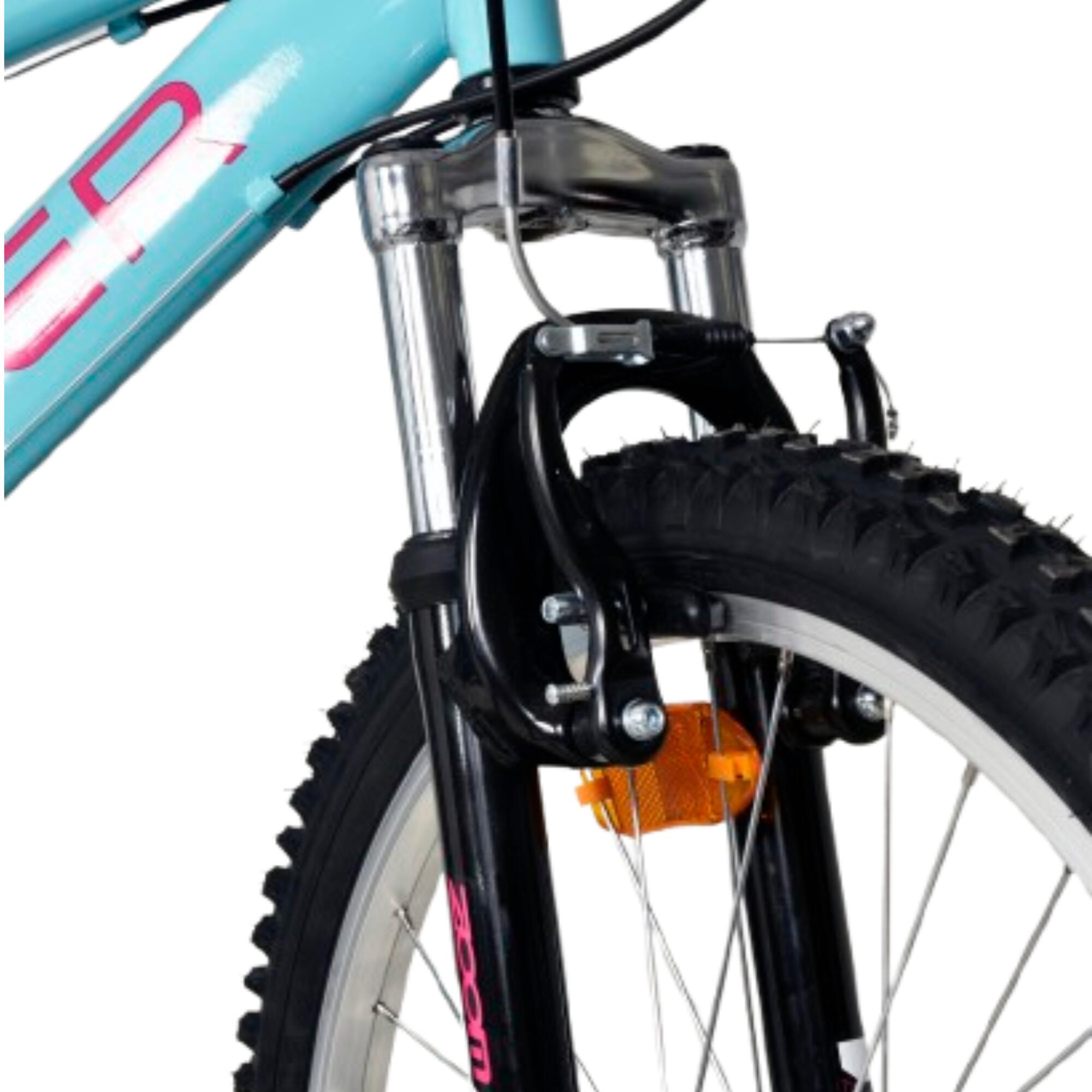 Bicicleta niños 24 pulgadas MTB Deportica Turquesa 2/6