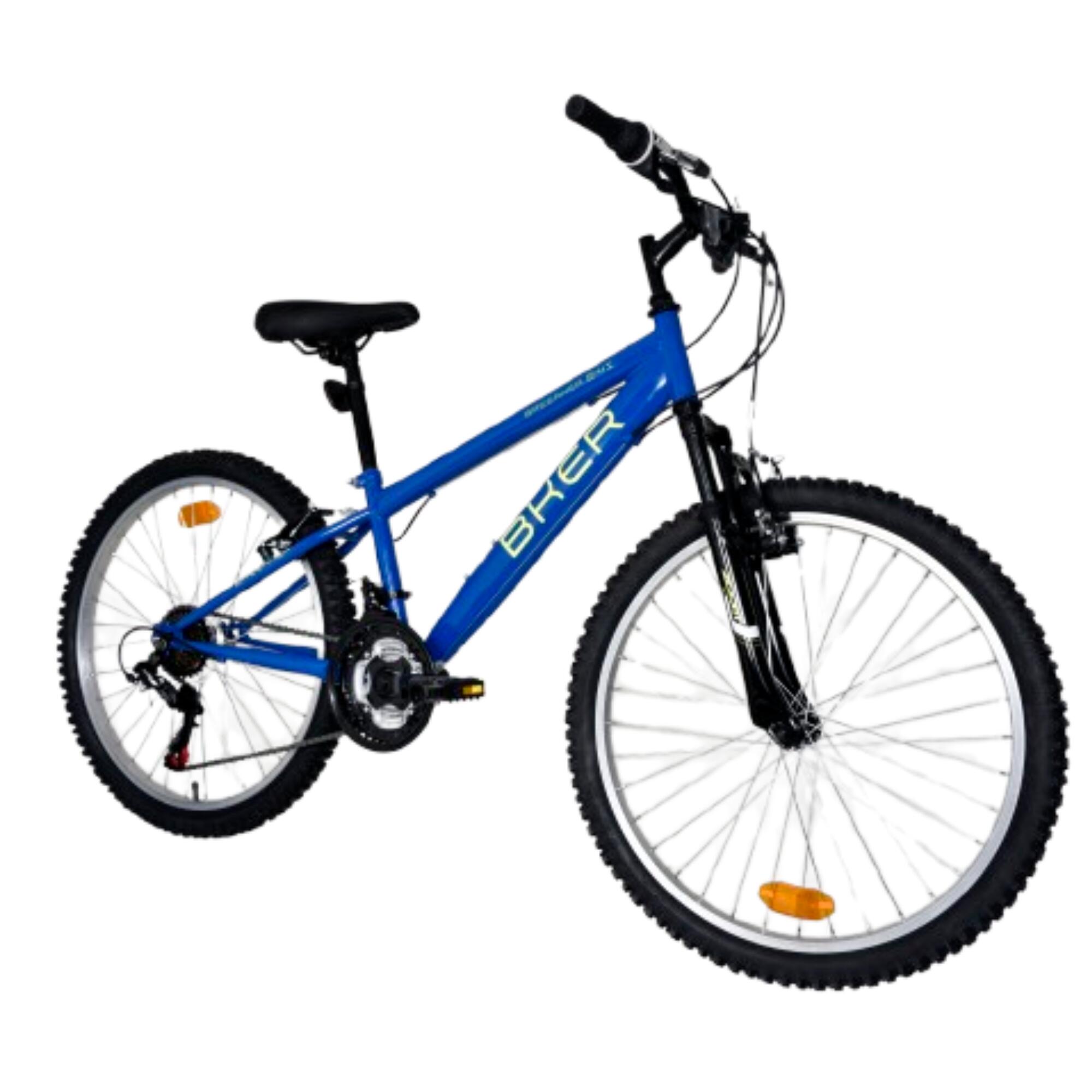 Bicicleta niños 24 pulgadas MTB Deportica Azul 7/8