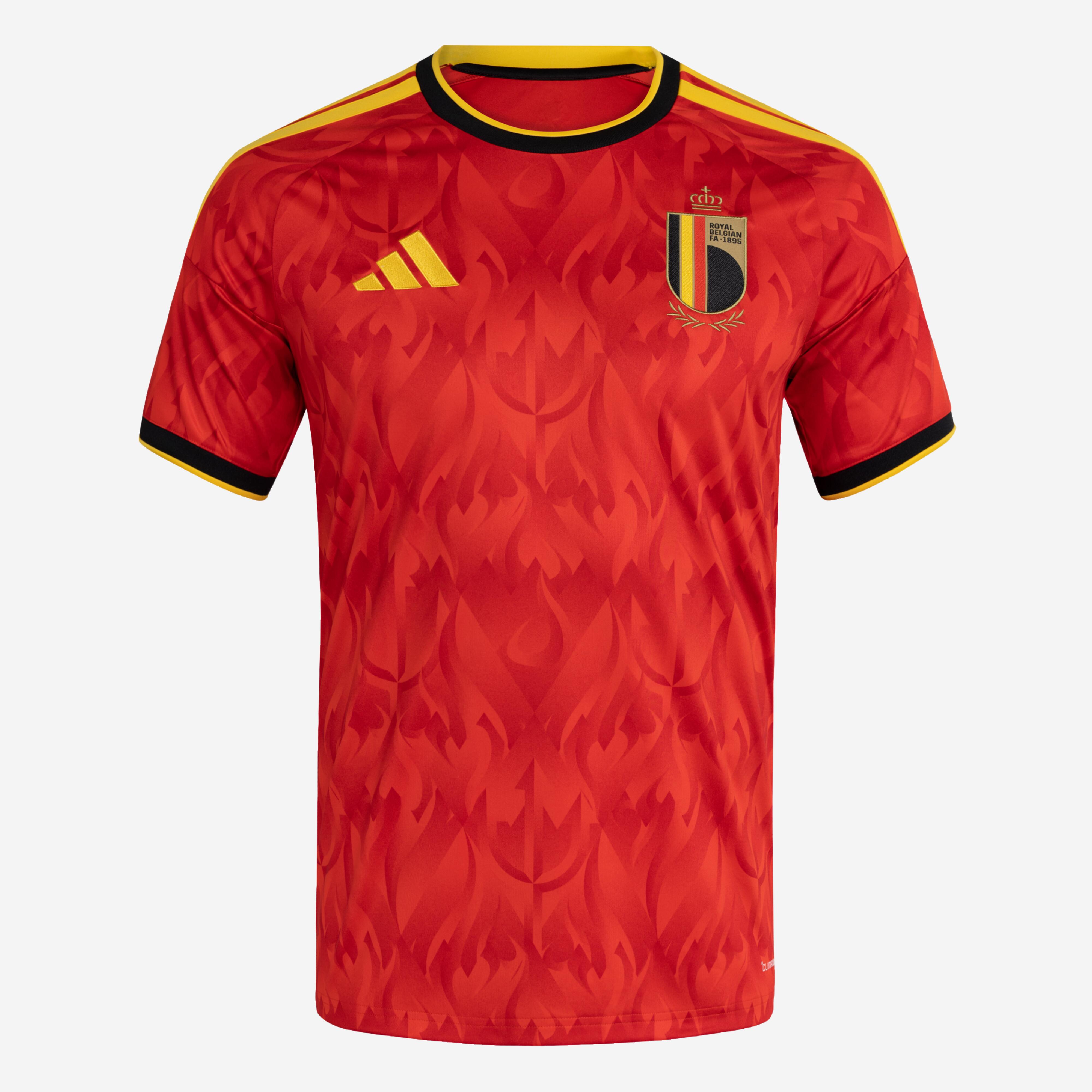 ADIDAS Belgicko 2026 domáci futbalový dres červený S