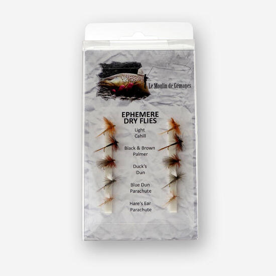 Kit mosche secche effimere x10