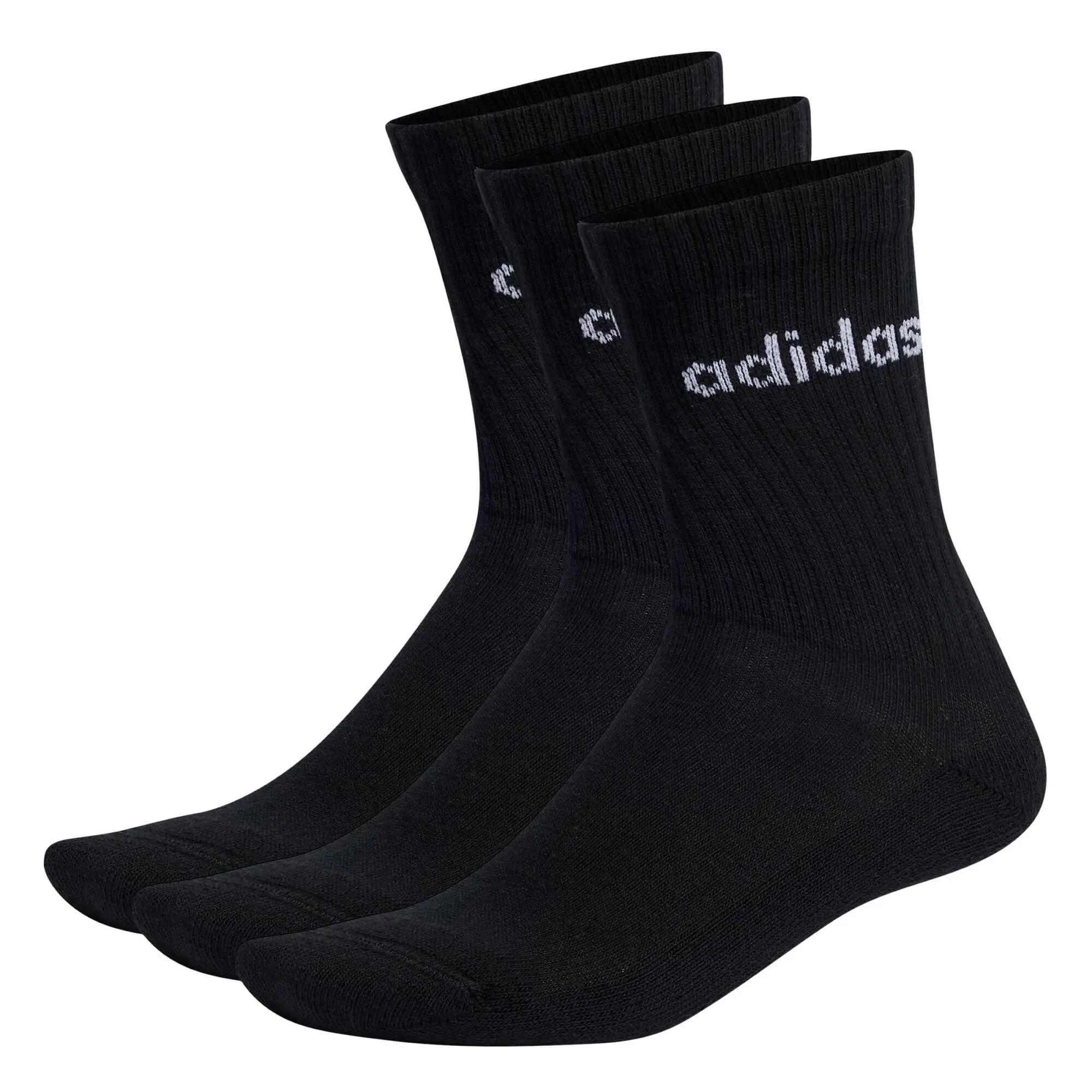Sportzokni magas szárú, 3 pár - Adidas 1/5