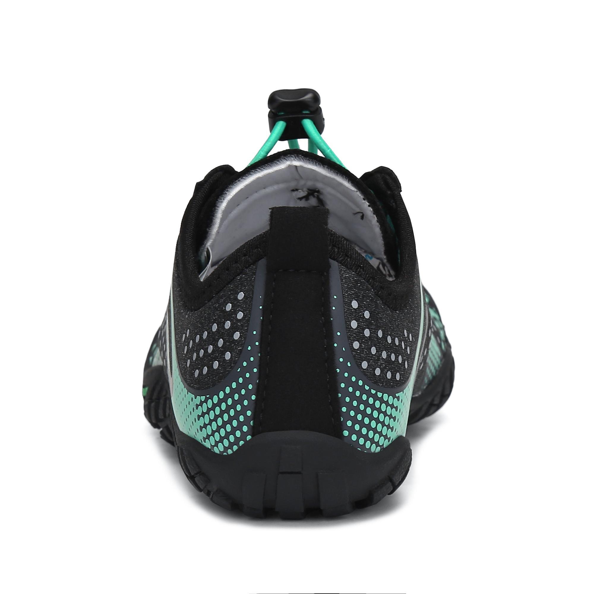 Zapatillas barefoot Niños Saguaro Fast I Verde y Negro -CD 4/7
