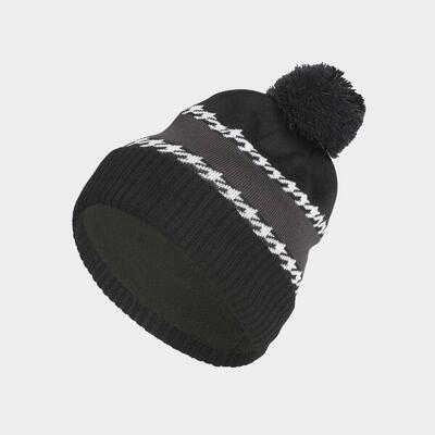 Golfmuts cold.rdy met pompom zwart