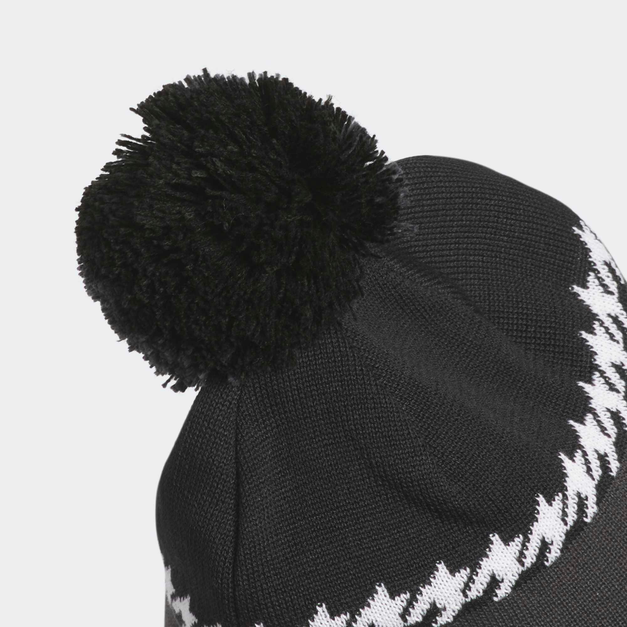 Berretto golf COLD.DRY con pompon nero 4/4