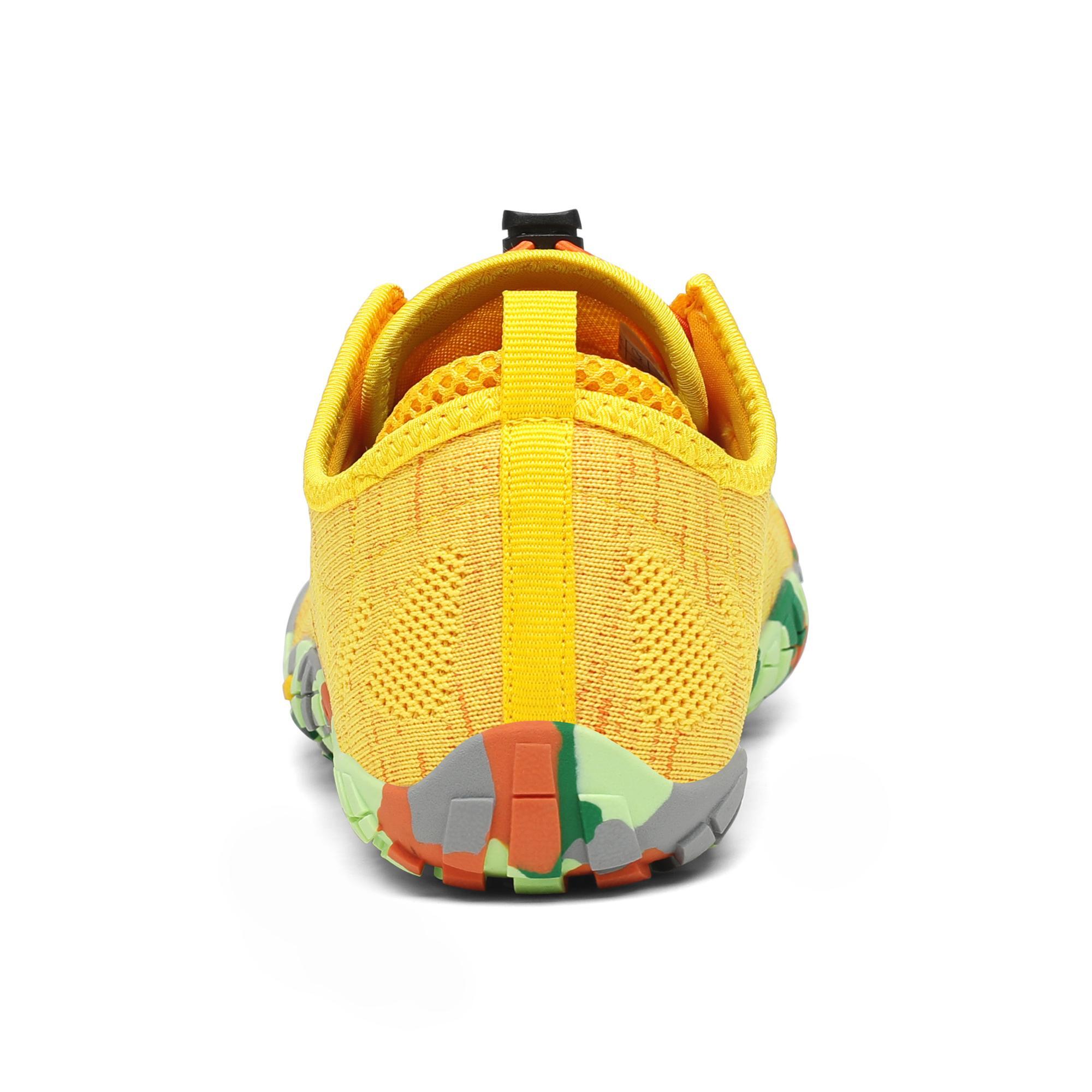 Zapatillas barefoot montaña y trekking Adulto Saguaro Smart II Amarillo - CD 4/8