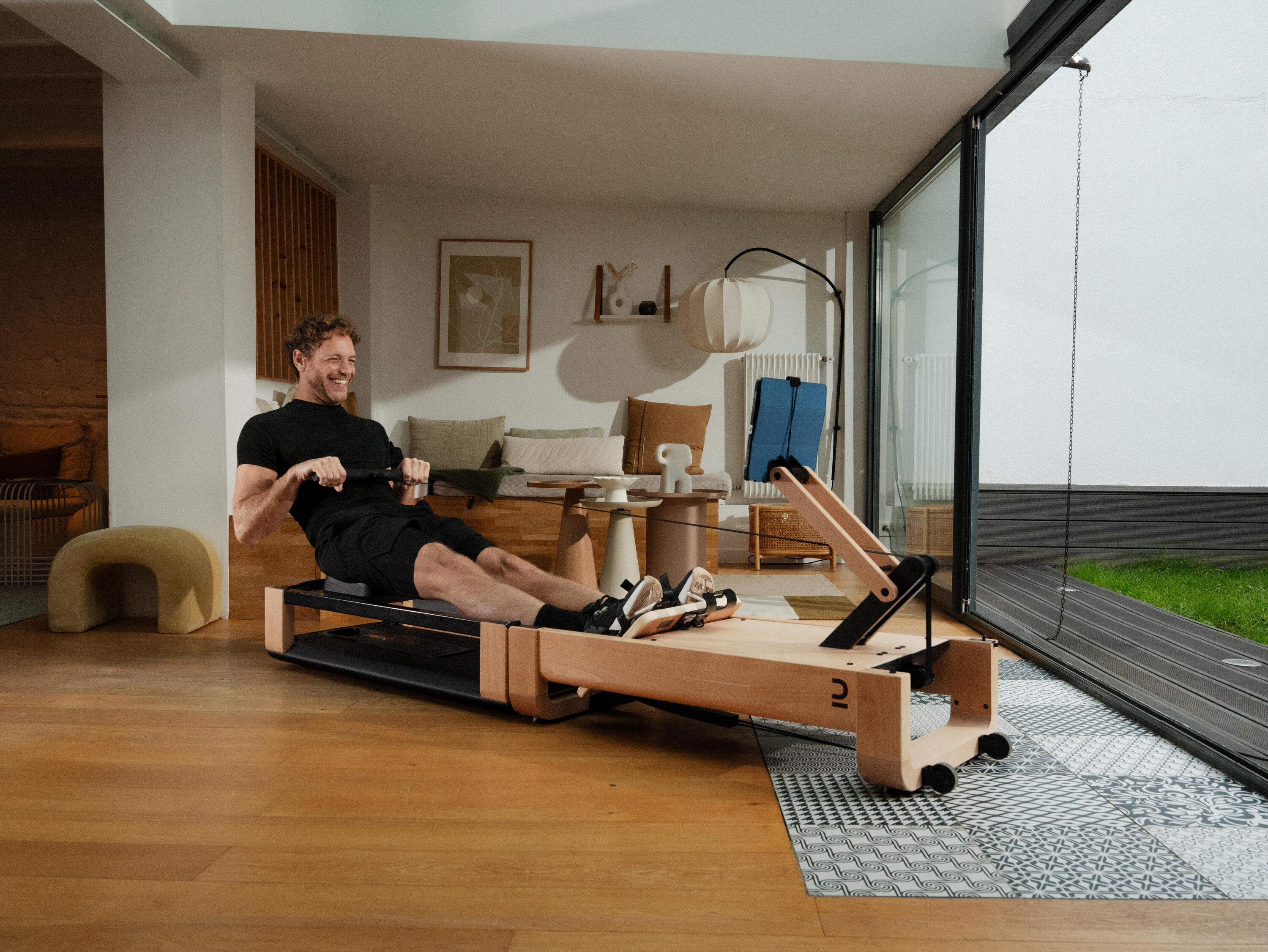 Self-Powered Smart 3-in1 Rowing Machine Woodrower with Decathlon Warranty 3/16
