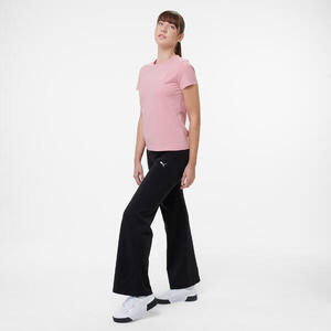 Leggings Puma Mujer Negro Algodón Talle Alto