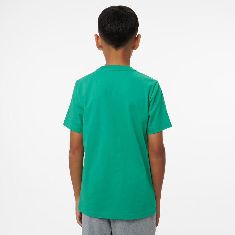 Tricou din bumbac cu imprimeu Puma Educație fizică Verde Copii