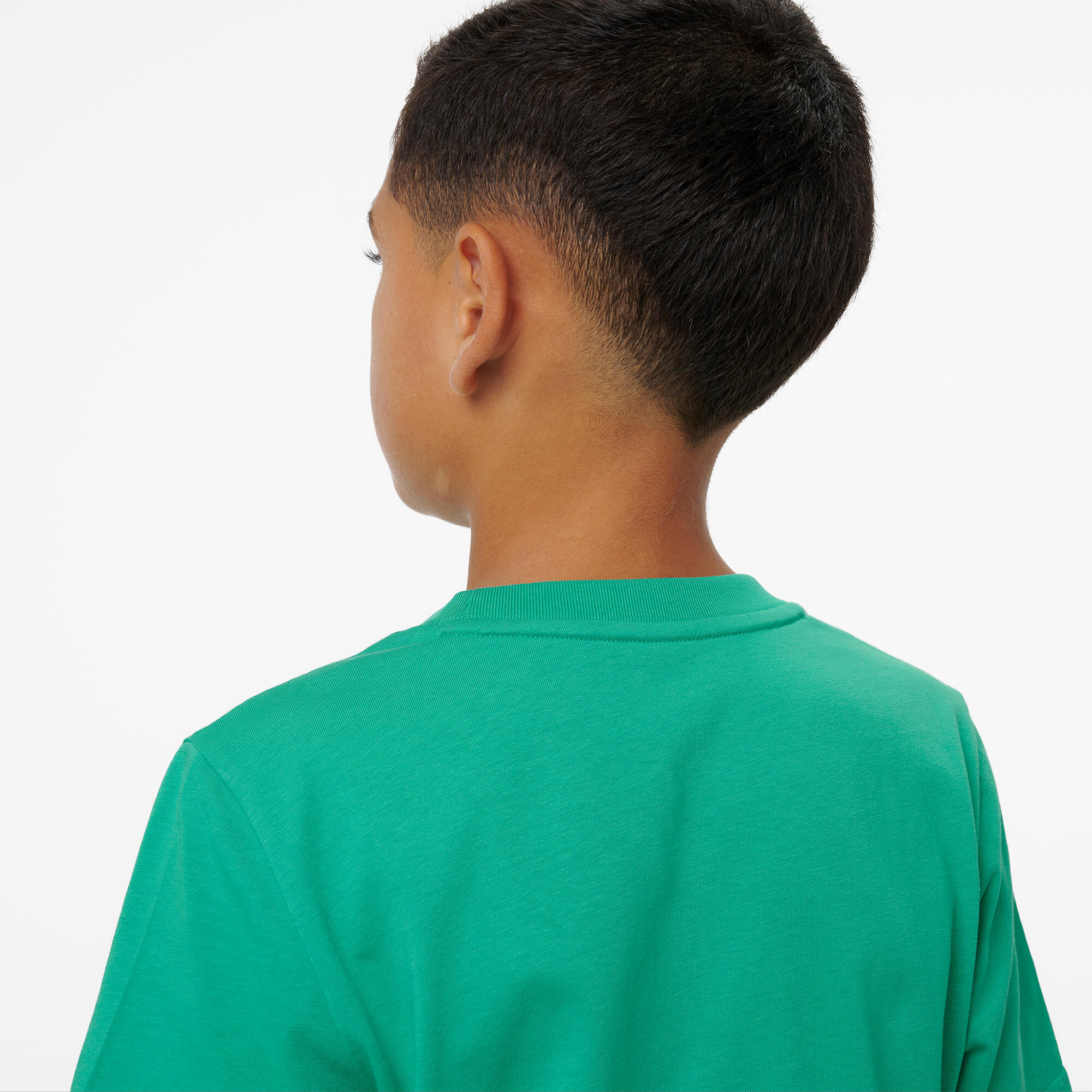 T-shirt coton imprimé enfant, vert 5/7