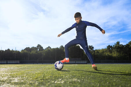 Кофта дитяча на блискавці Viralto Check темно-синя