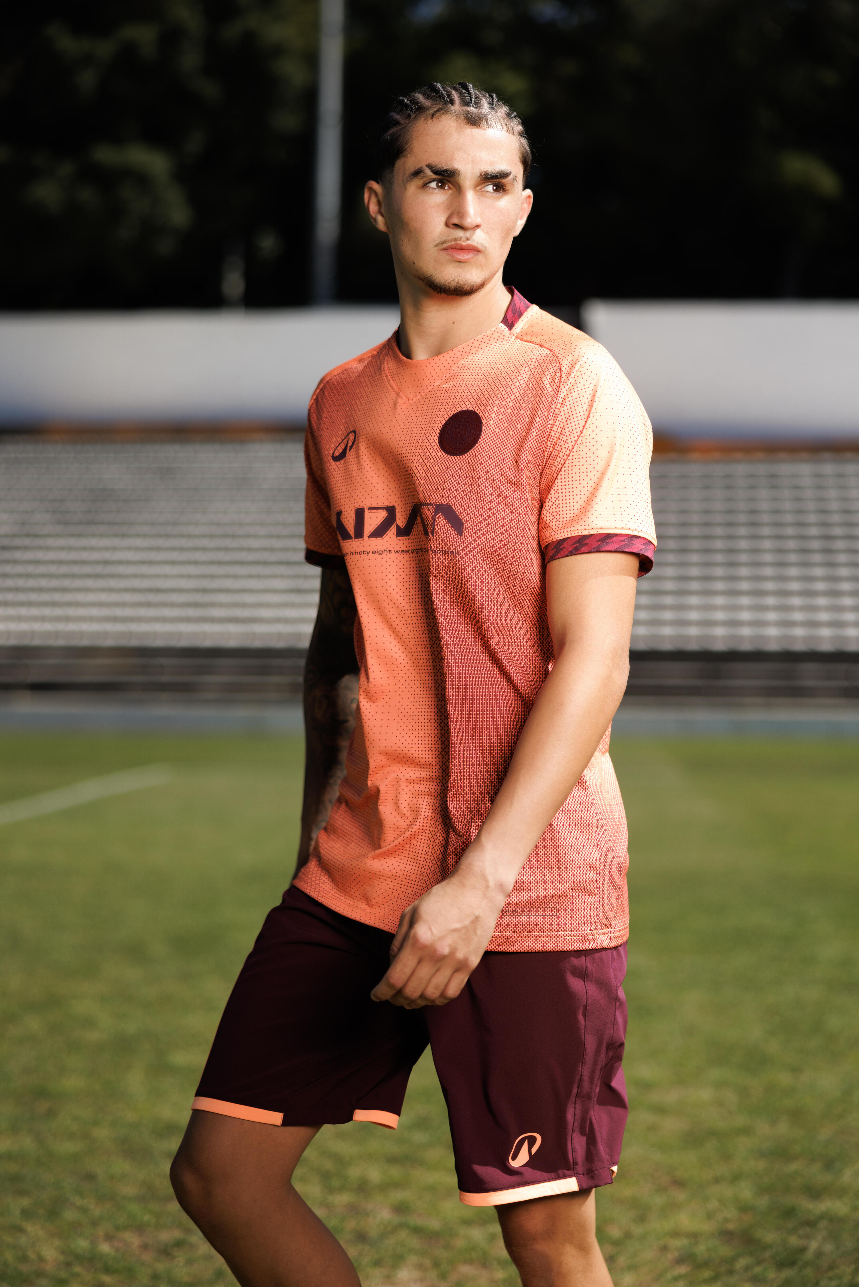 Maillot de soccer à manches courtes homme, Viralto II 7/9