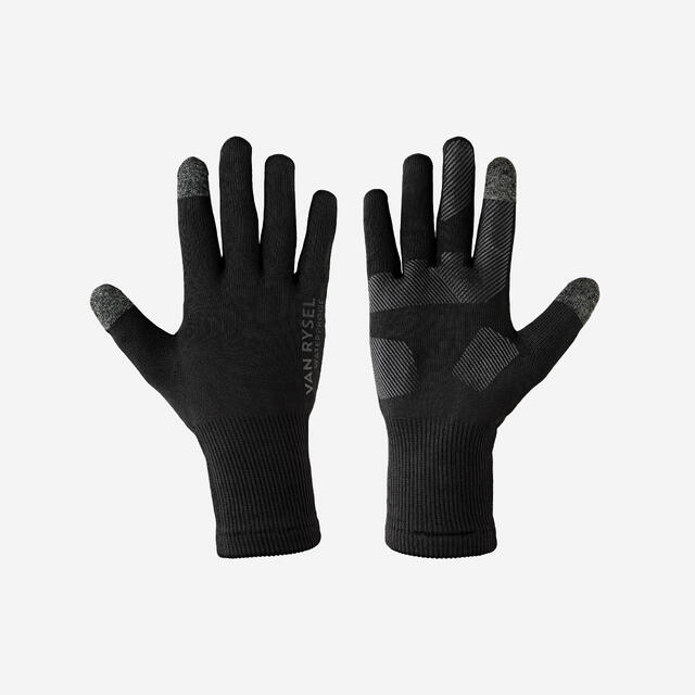 Fahrrad Handschuhe Zwischensaison 900 wasserdicht schwarz