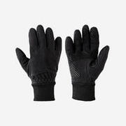 Mănuşi ciclism iarnă 100 polar Negru 