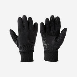 GANTS VELO 100 HIVER POLAIRE NOIR