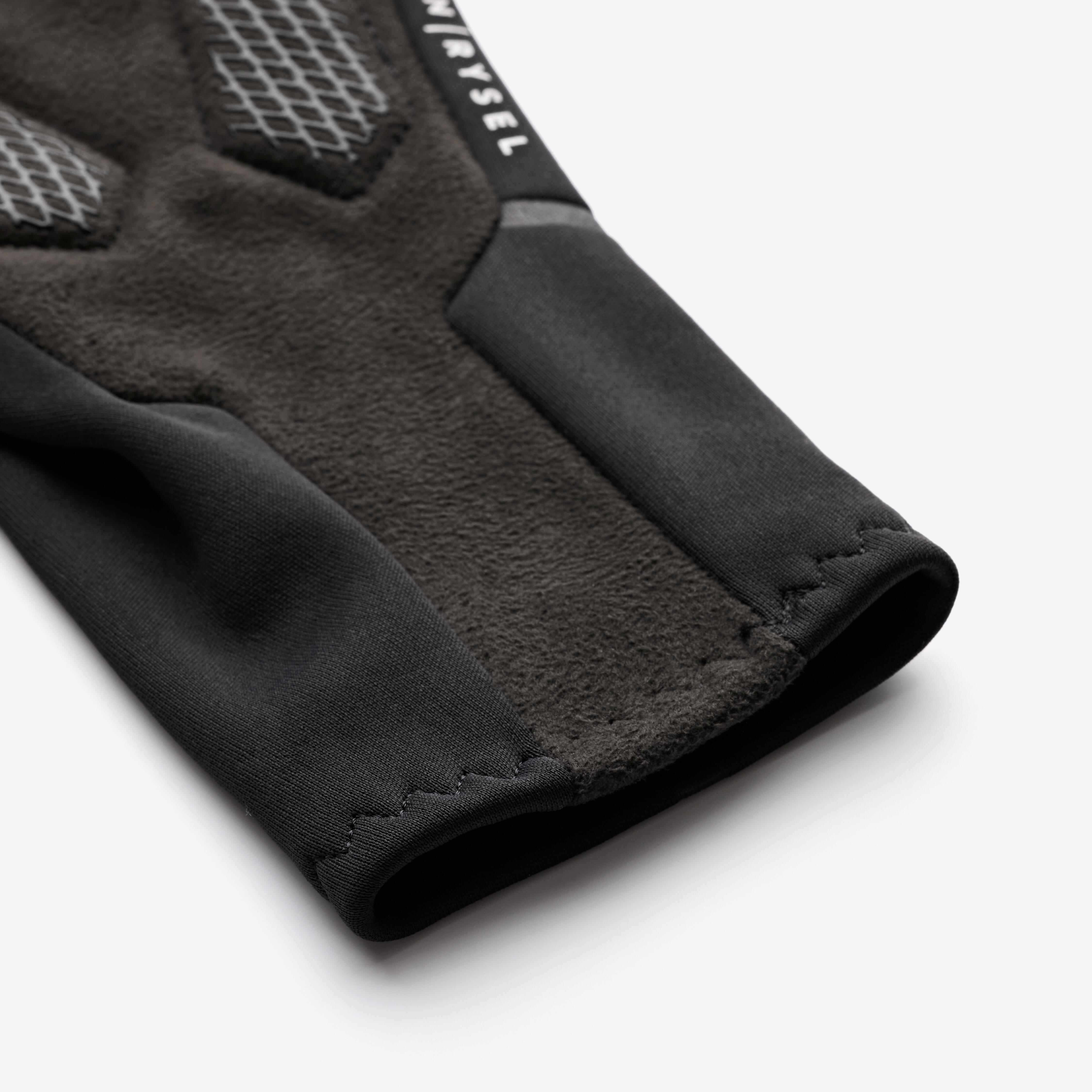 Spring/Autumn Cycling Gloves 500 - Black