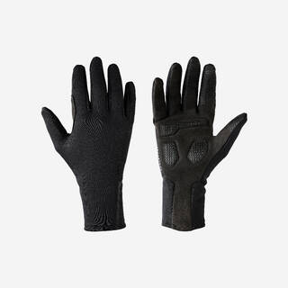 EDR mid-season cycling gloves - black