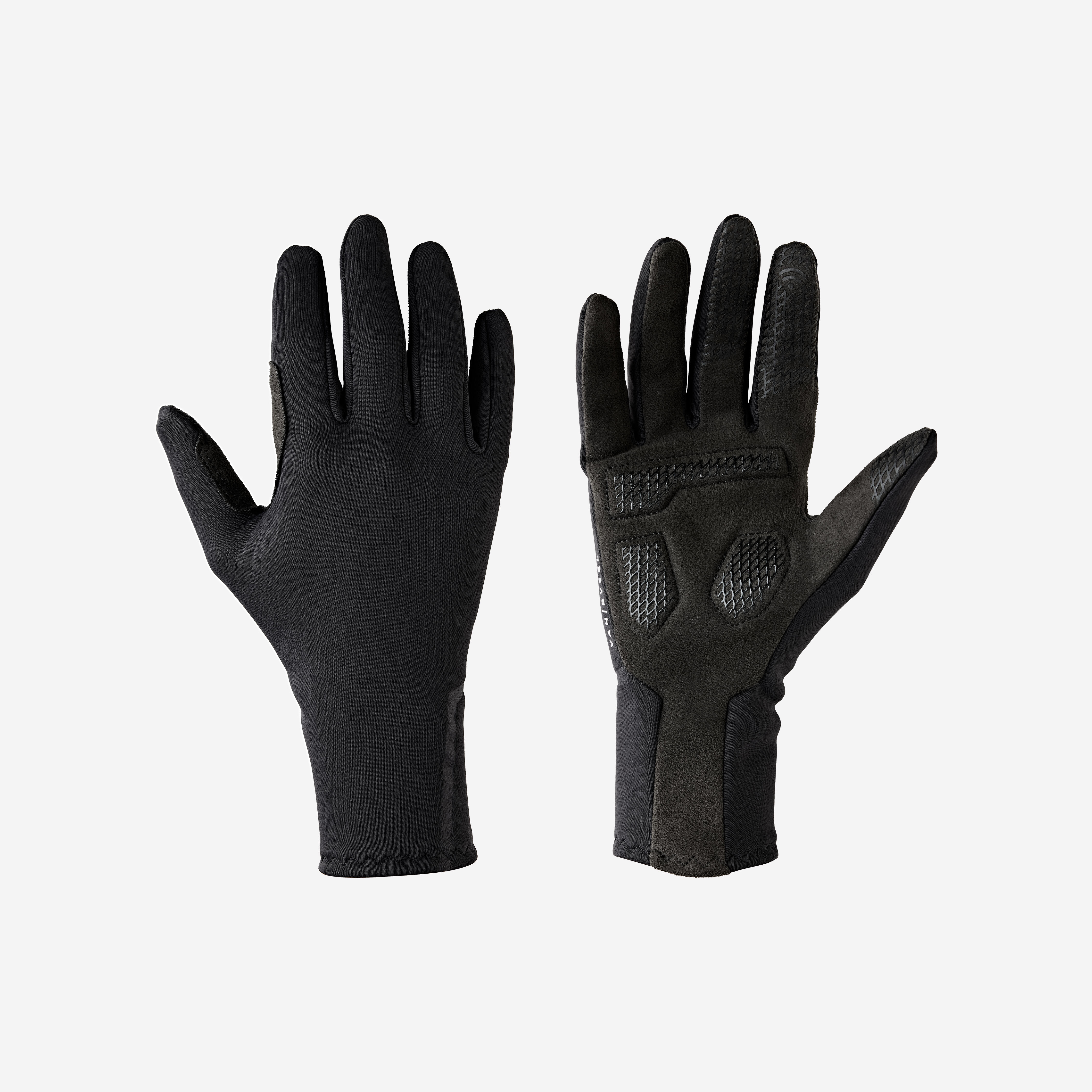 Spring/Autumn Cycling Gloves 500 - Black