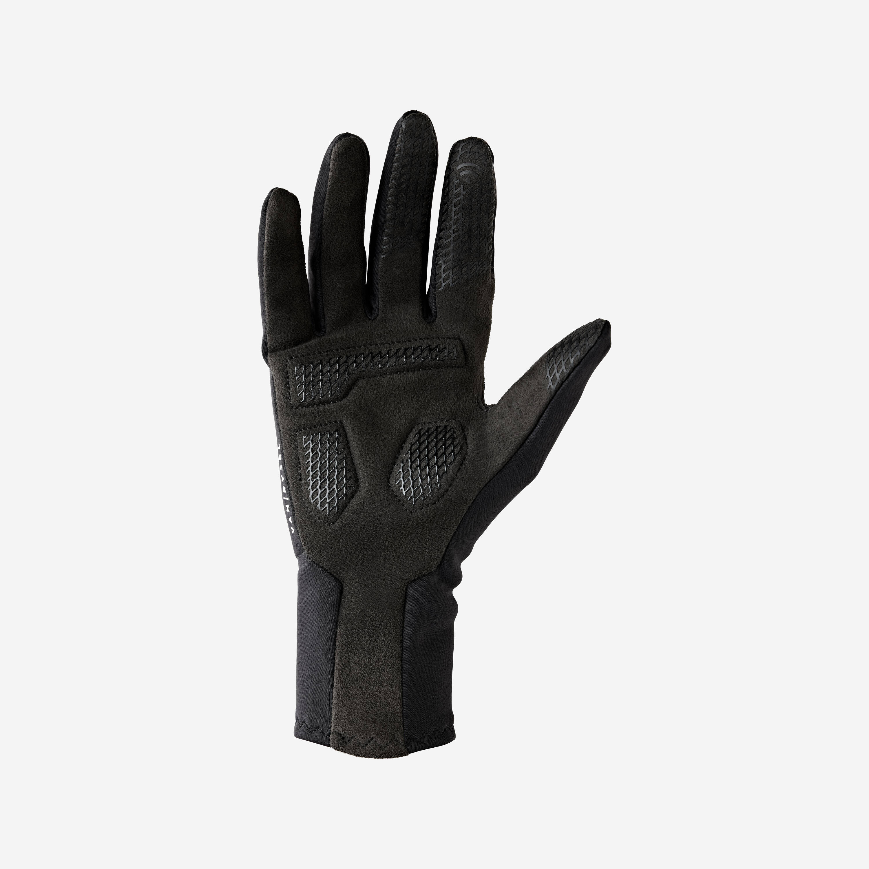 Spring/Autumn Cycling Gloves 500 - Black -  3