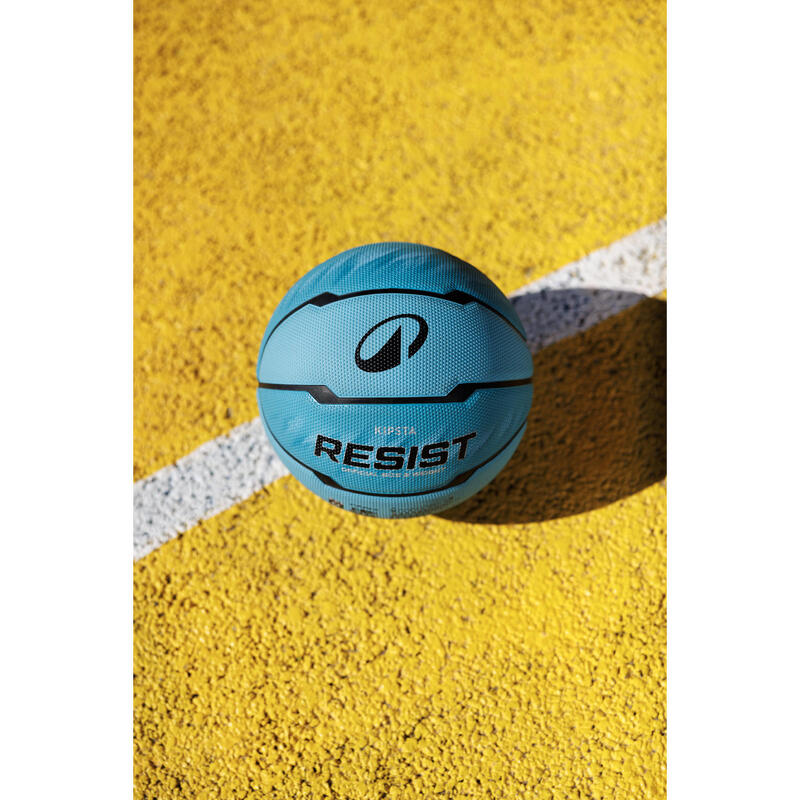 Basketbol Topu - 6 Numara - Turkuaz - Resist R500