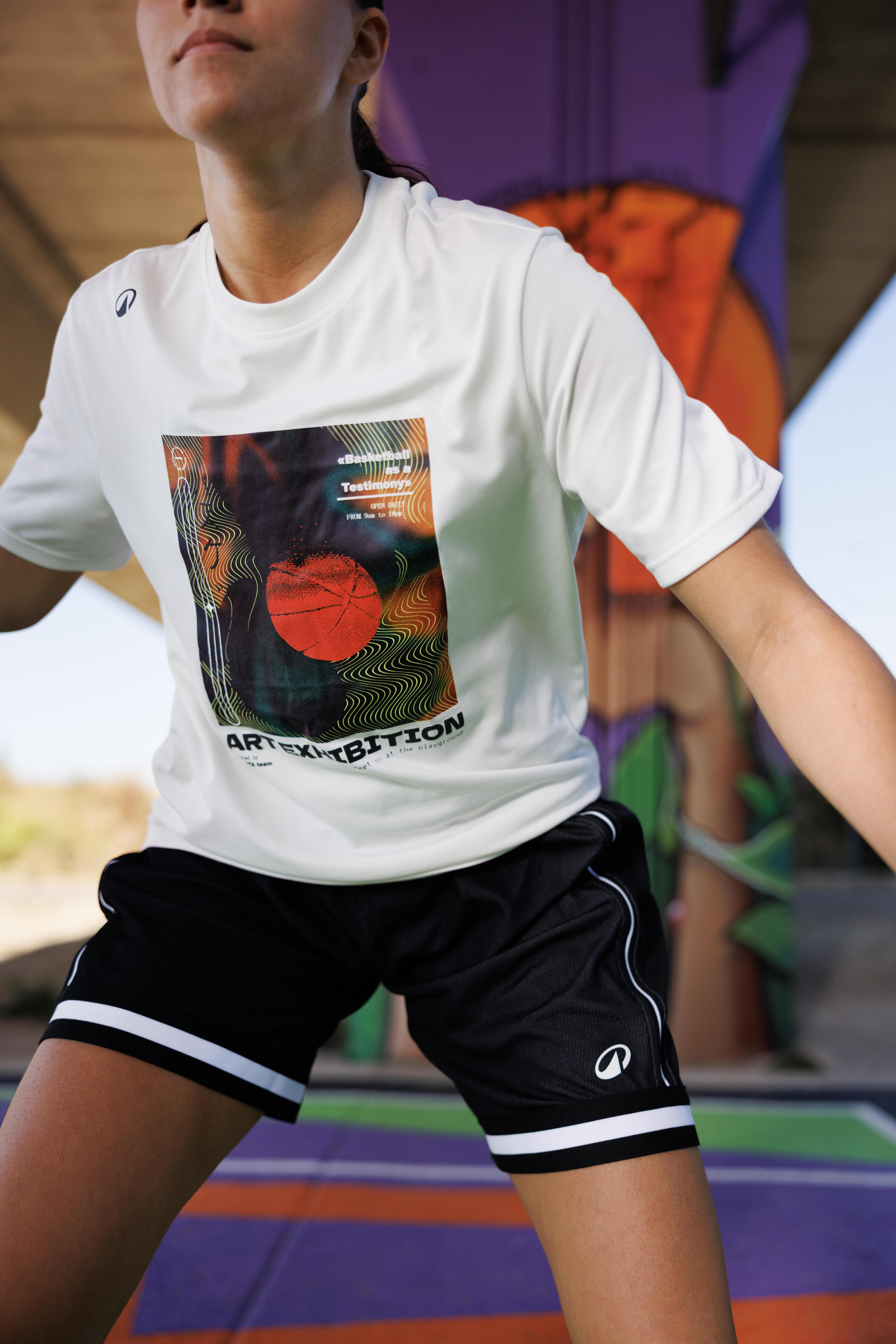 T-shirt de basketball, TS 500 Fast 8/8