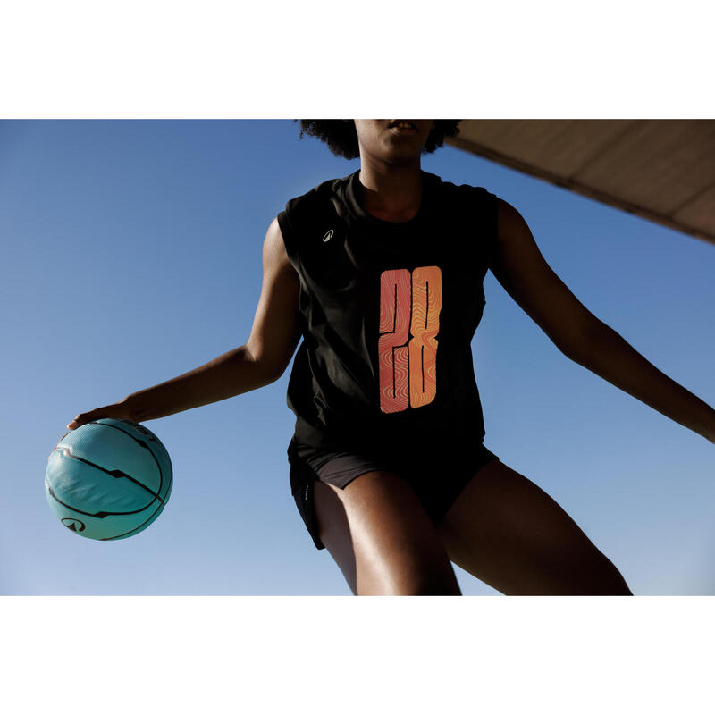 Yetişkin Basketbol Forması - Siyah - Fast 500