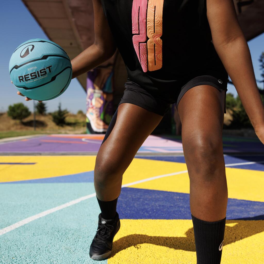 Παιδική/Γυναικεία Ευέλικτη Μπάλα Εξωτερικού Χώρου Μεγέθους 6 Resist - Τιρκουάζ