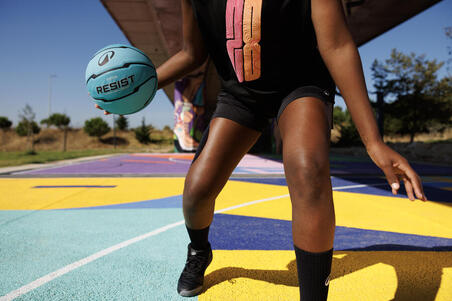 М'яч баскетбольний Resist дитячий/жіночий розмір 6 бірюзовий