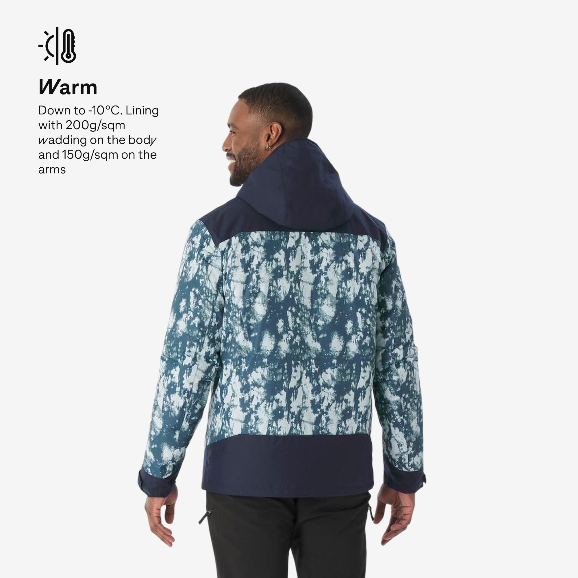 Men’s Waterproof Hiking Jacket -10°C NH500 - Blue