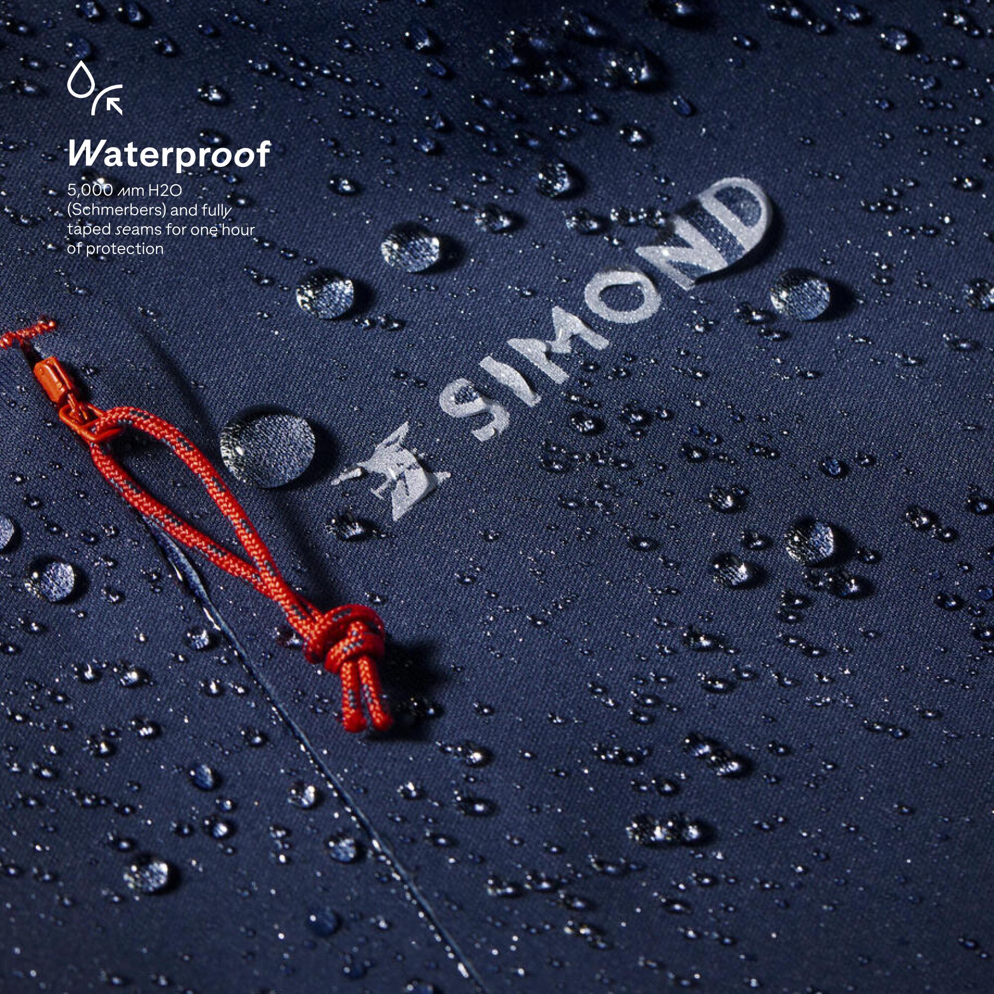 Men’s Softshell mountaineering jacket - Light Mountaineering - Blue