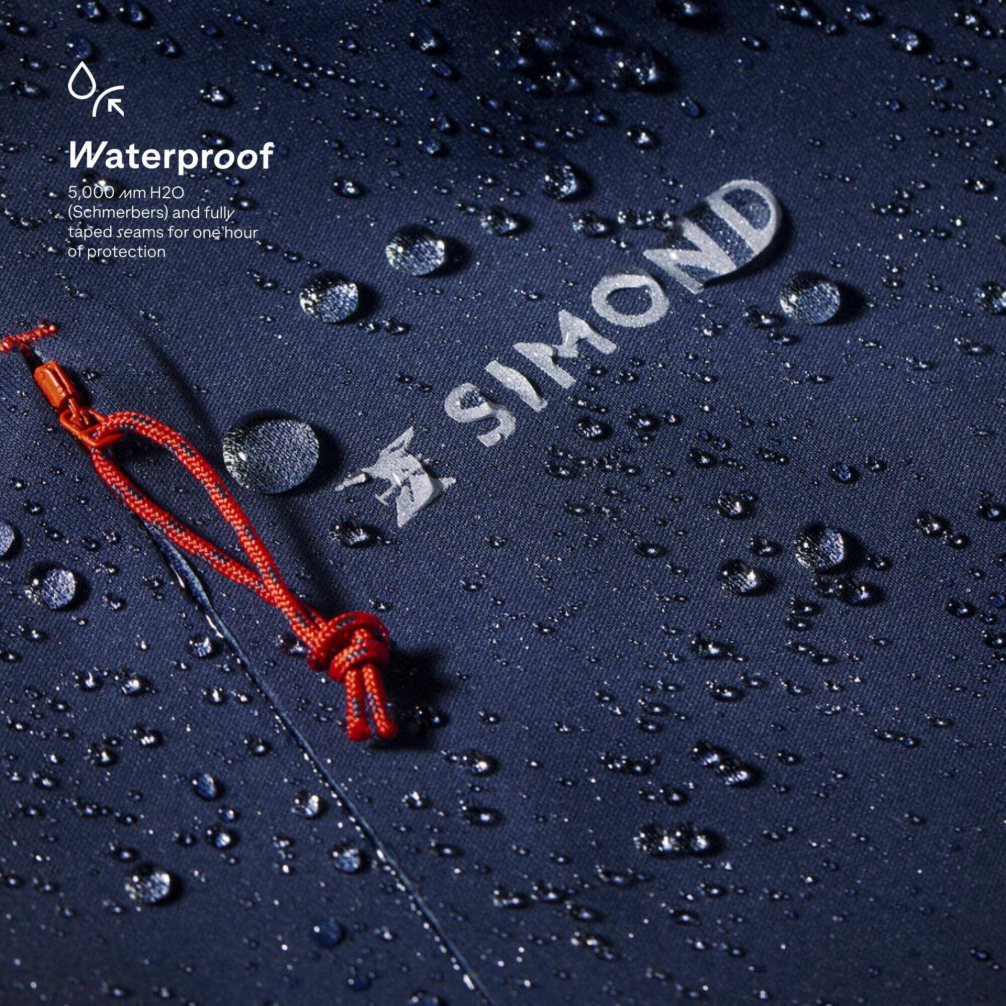 Men’s Softshell mountaineering jacket - Light Mountaineering - Blue -  4