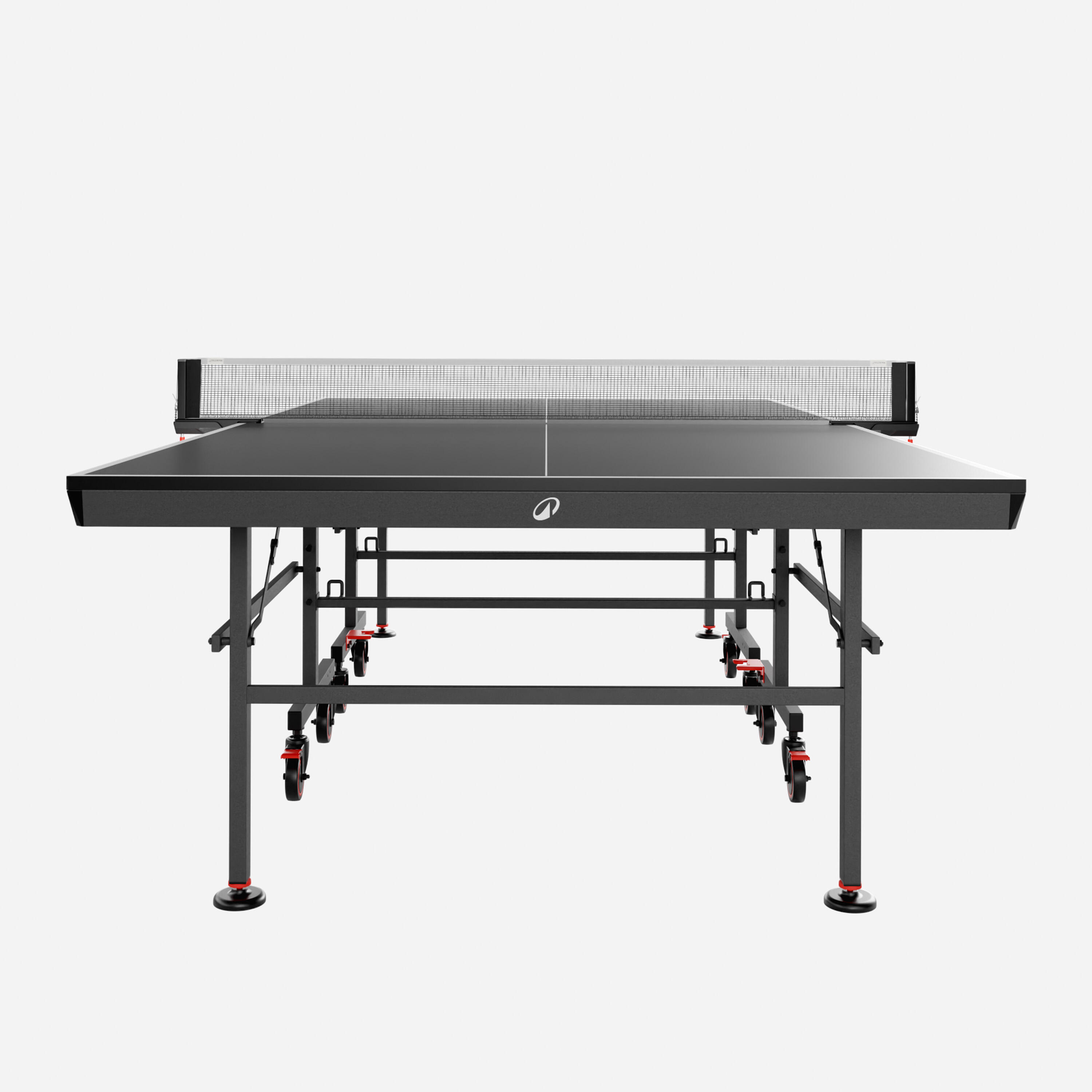 Compact Indoor Competition Table Tennis Table ITTF, TTT 530 - Black 7/22