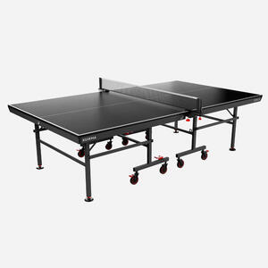 Mesa de ping-pong de interior compacta de competición ITTF, TTT 530 Negro