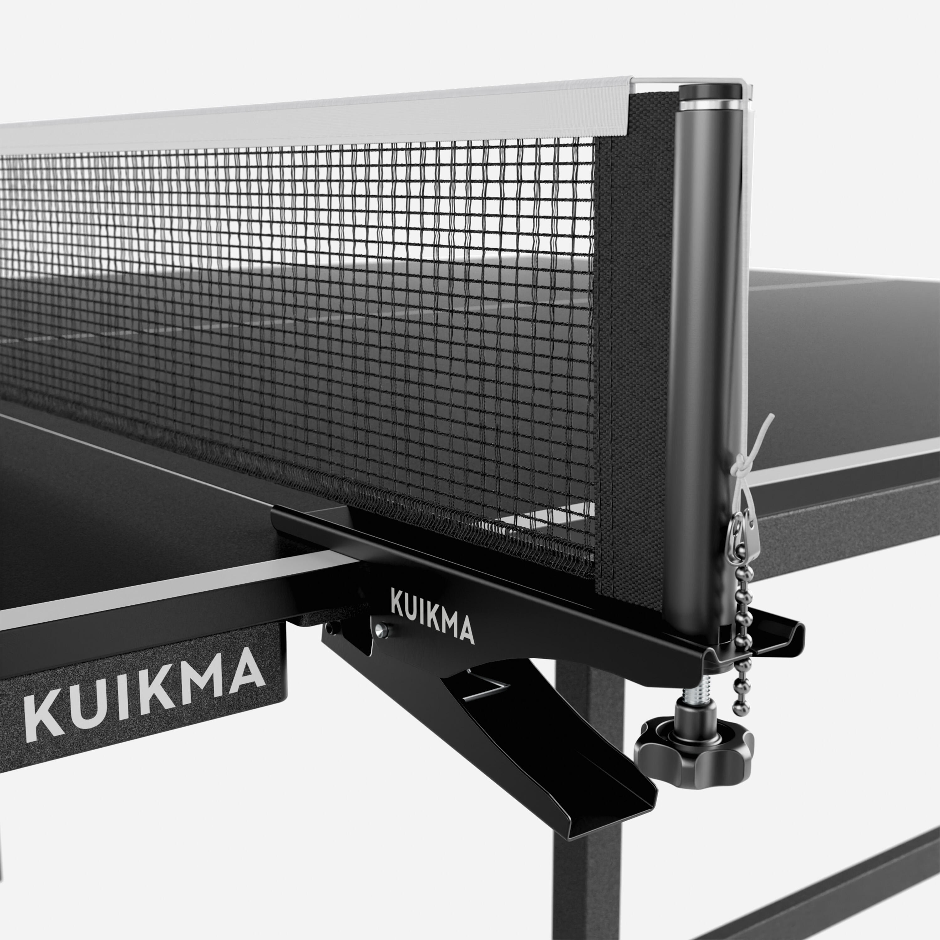 Recreational Indoor Table Tennis Table, TTT 100 Black - KUIKMA