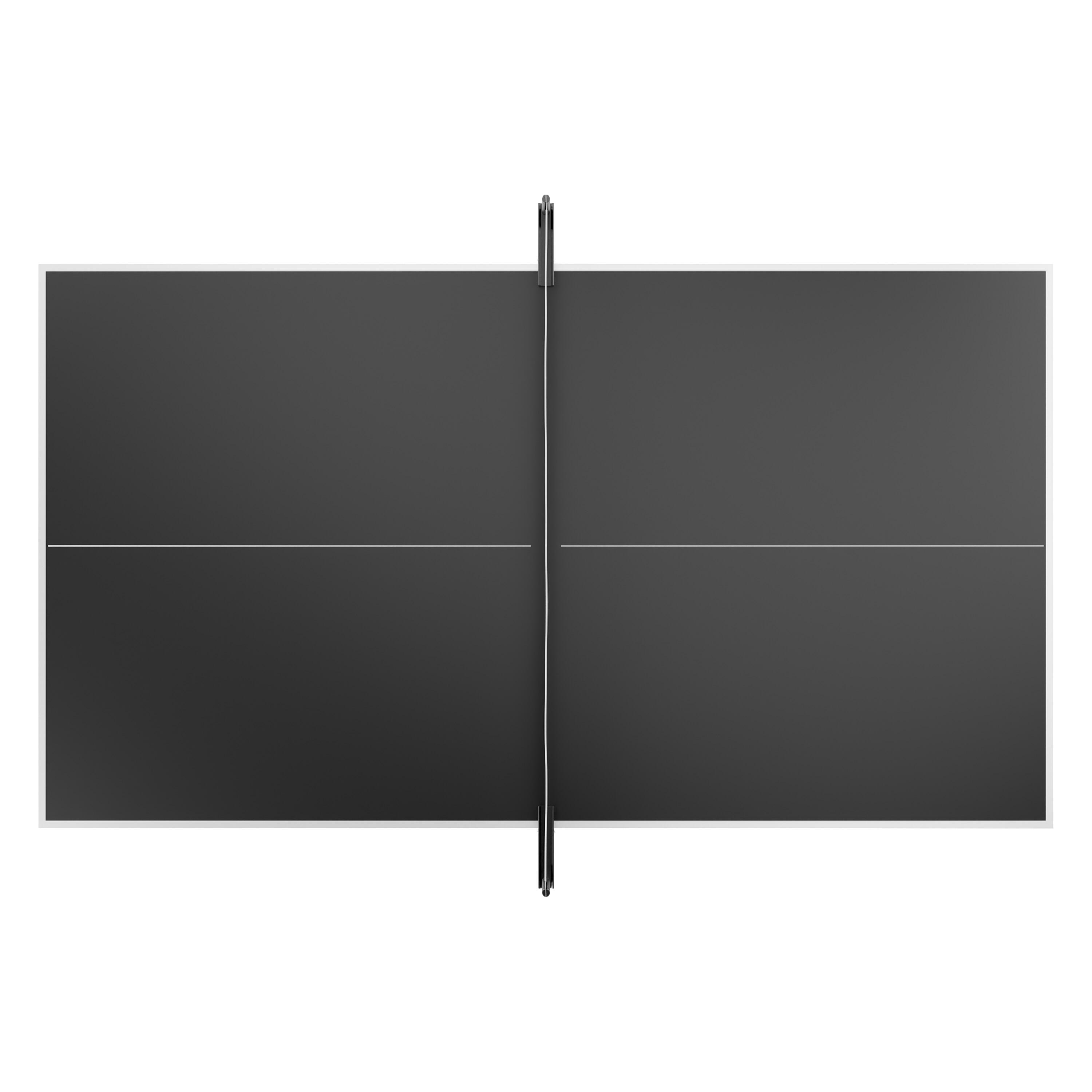 Recreational Indoor Table Tennis Table, TTT 100 Black - KUIKMA