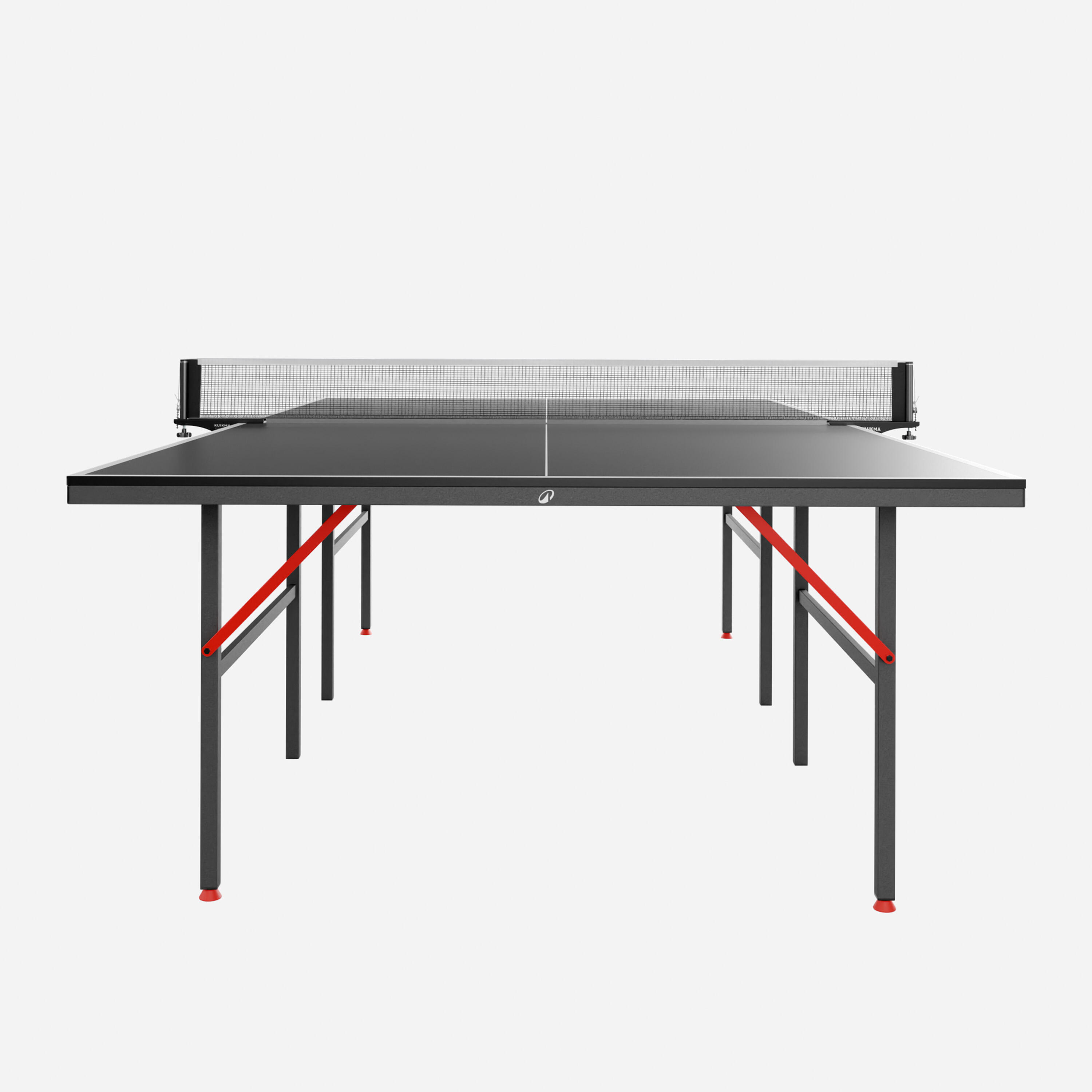Recreational Indoor Table Tennis Table, TTT 100 Black - KUIKMA