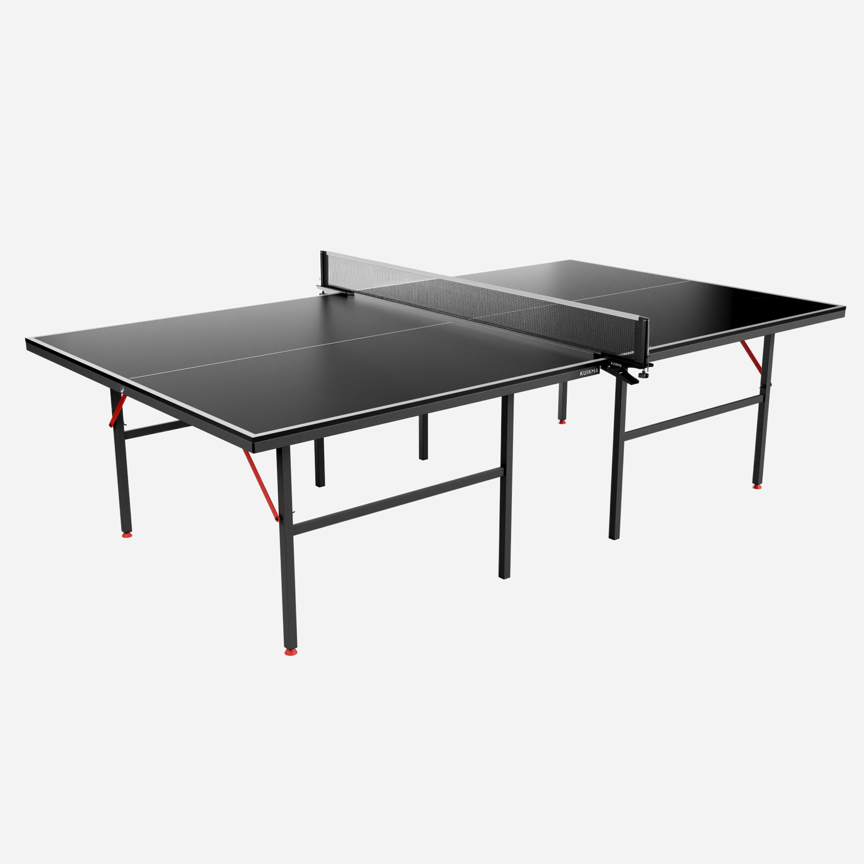 Recreational Indoor Table Tennis Table, TTT 100 Black - KUIKMA