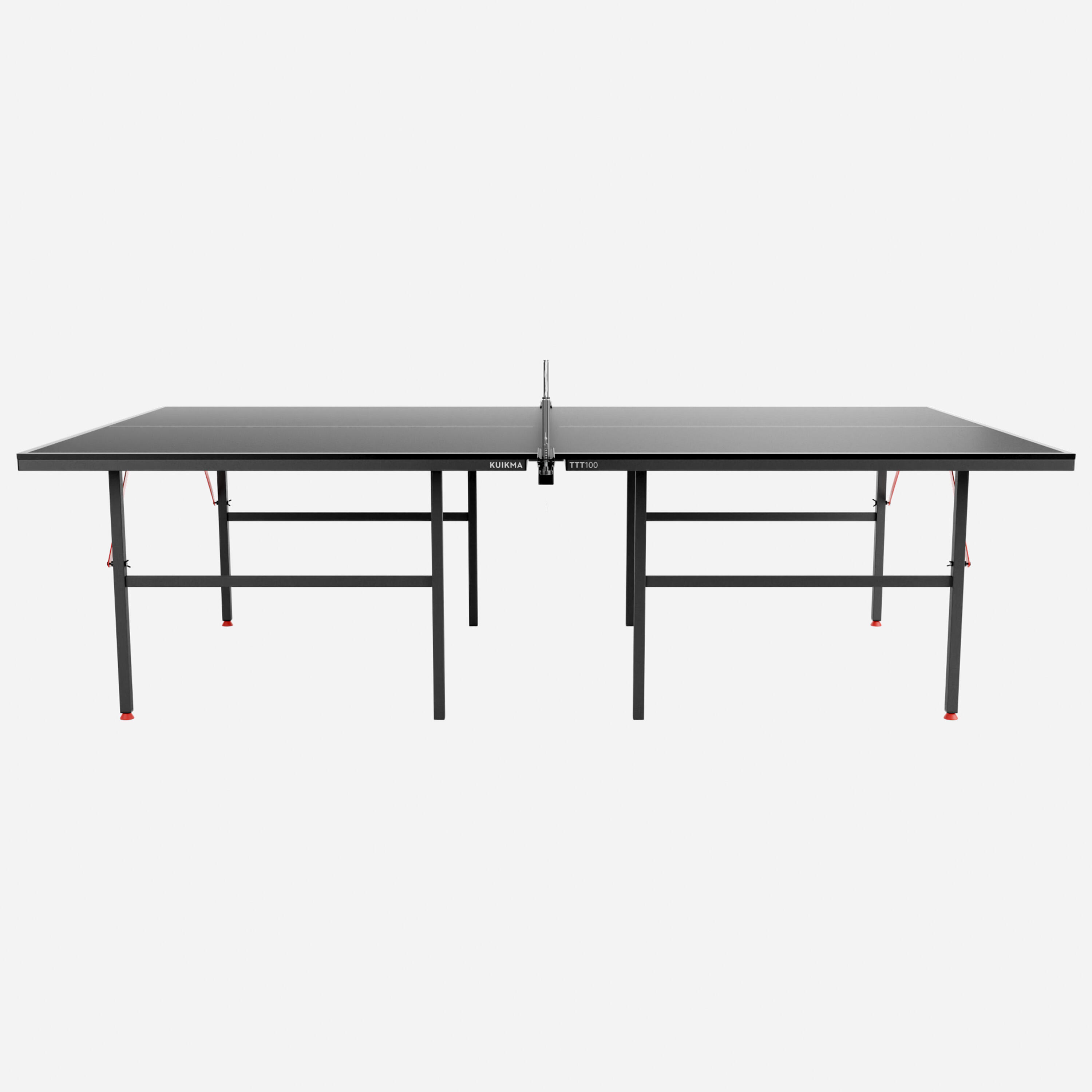 Recreational Indoor Table Tennis Table, TTT 100 Black - KUIKMA