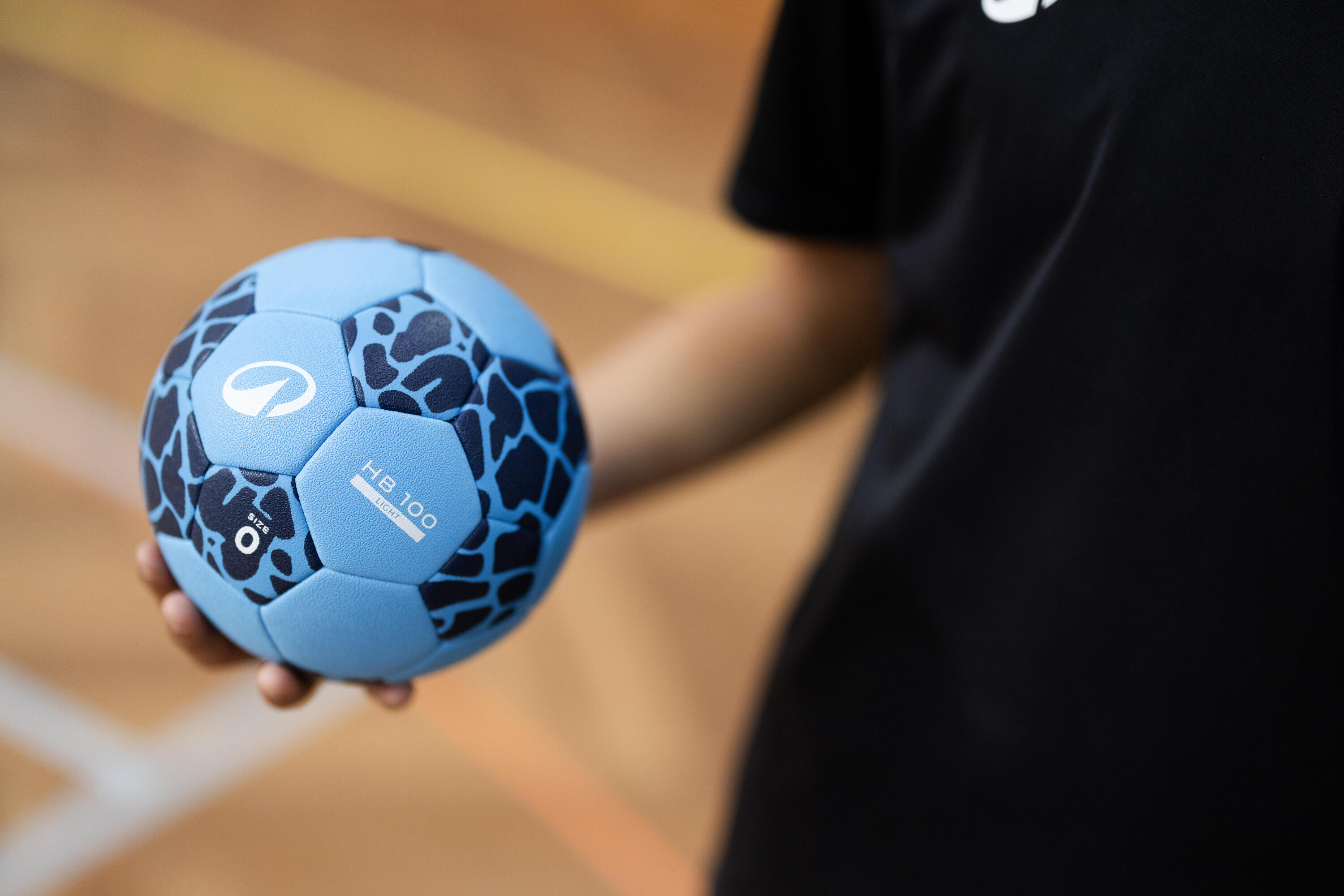 Handbal HB 100 Light maat 0 blauw 4/11